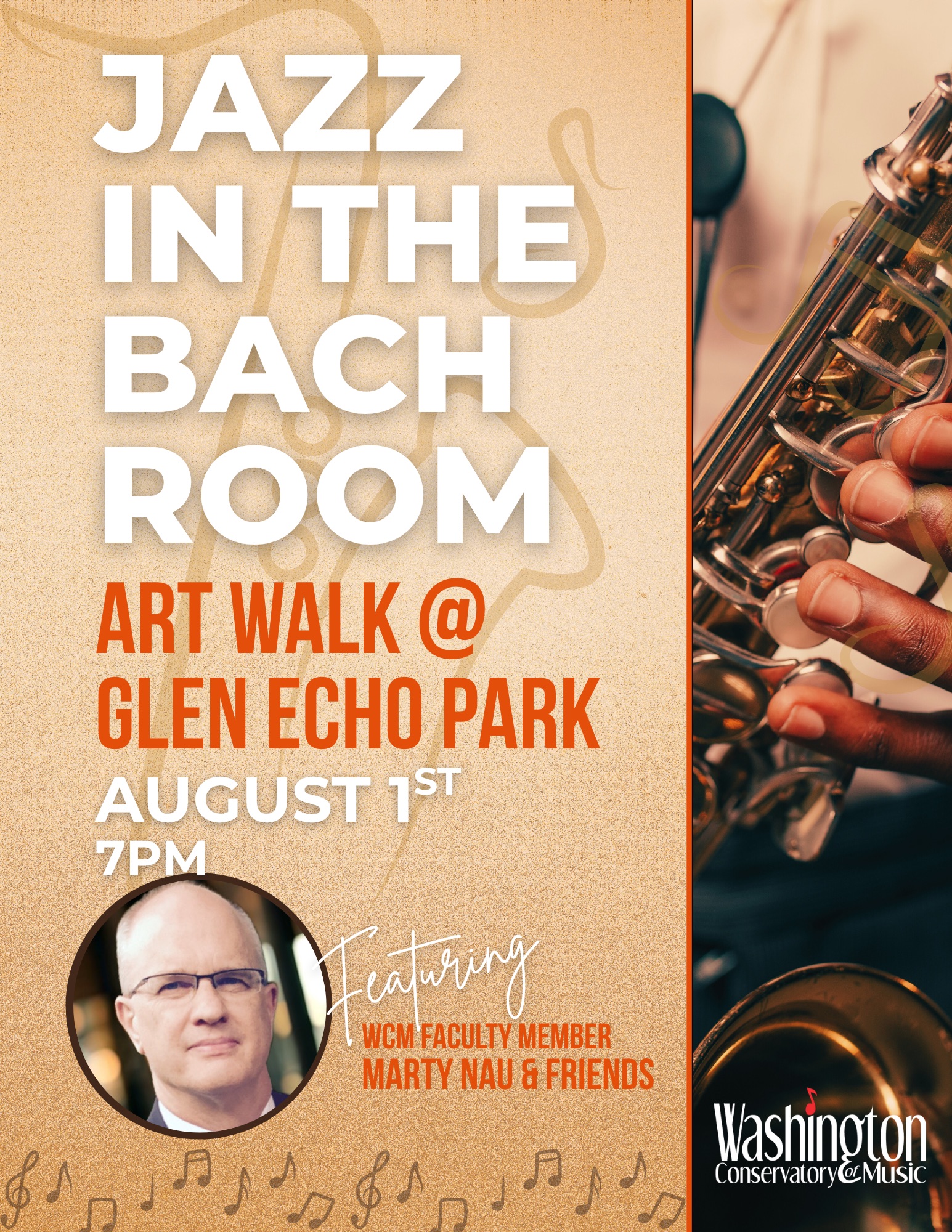Jazz concert graphic