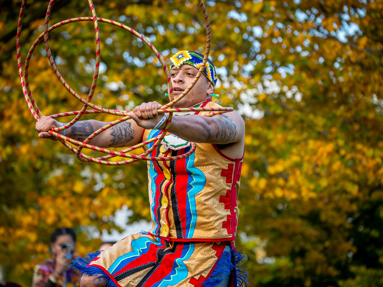 Hoop dancer
