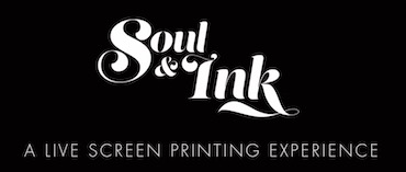 Soul & Ink in white font on black background