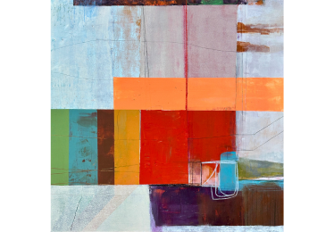 Abstract multicolor painting