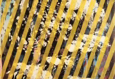 yellow abstract diagonal lines