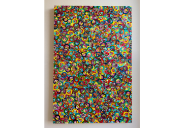 Abstract multicolor painting