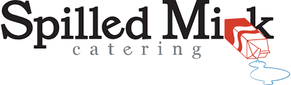 spilled milk catering logo