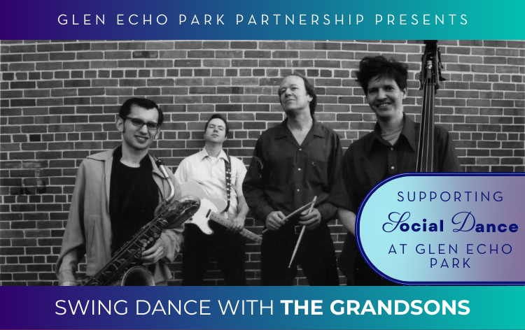 The Grandsons band holds their instruments