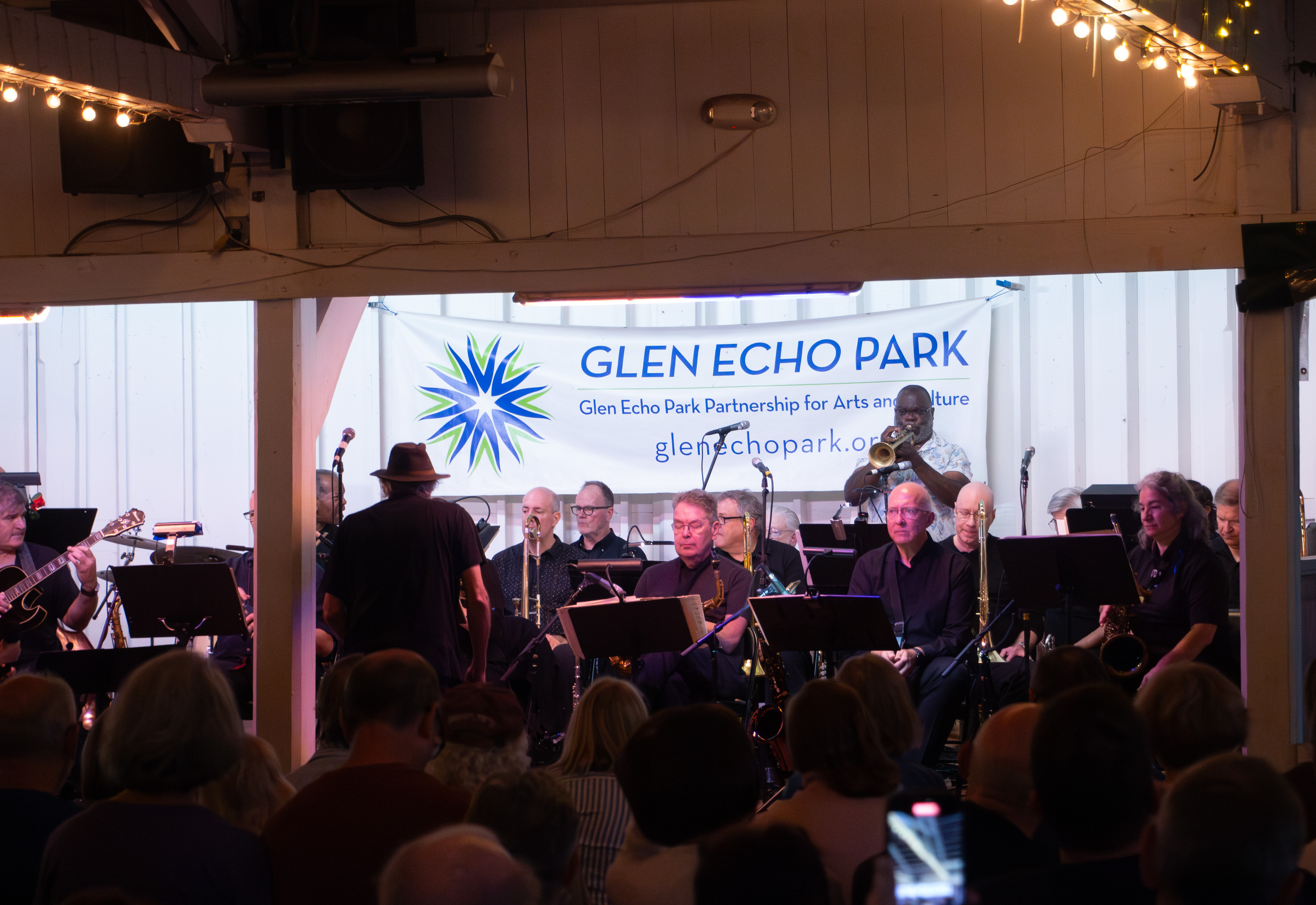 James Bazen Big Band in the Bumper Car Pavilion
