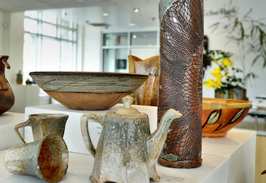pottery exhibition in popcorn gallery