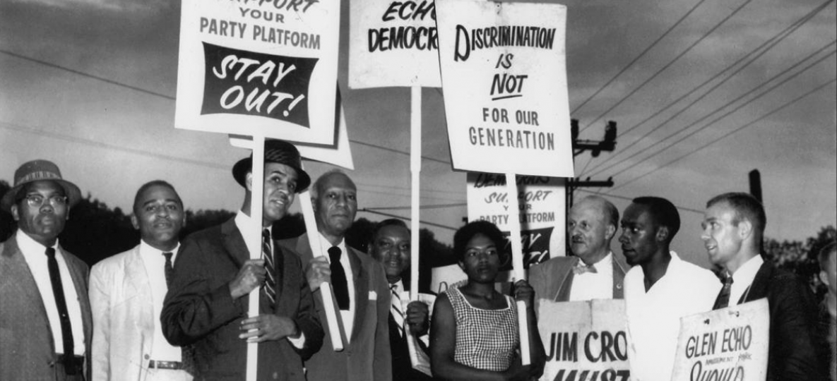 Protests at Glen Echo Park in 1960