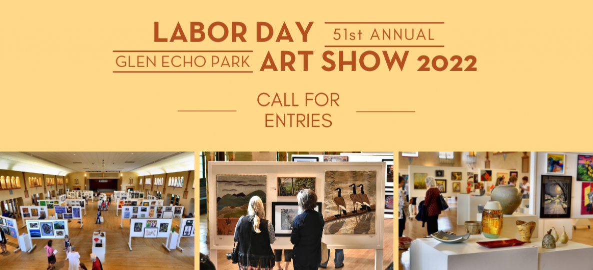 labor day art show call for entries banner