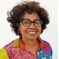 Headshot of artist Adjoa Jackson Burrowes