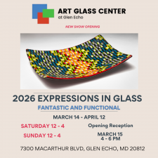 Art Glass Center logo on graphic