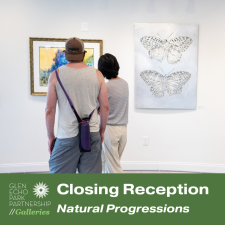 Visitors in a gallery