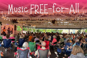 a concert in the Bumper Car Pavilion