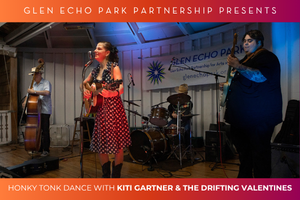 Kiti Gartner & the Drifting Valentines perform an outdoor concert