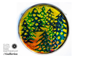 Fused glass artwork