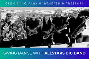 Swing Dance with AllStars Big Band Graphic