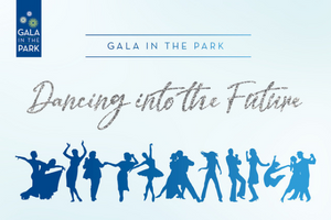 Dancing into the Future gala logo