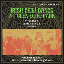 glen echo park irish ceili dance sept 22