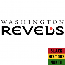 Washington Revels Logo with Black History Month Logo