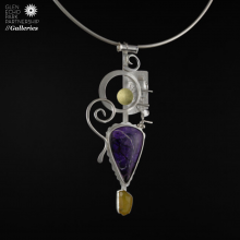 purple pendant