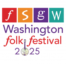 Logo for Washington Folk Festival