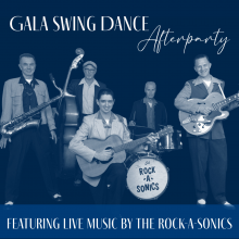 The Rock-A-Sonics hold their instruments