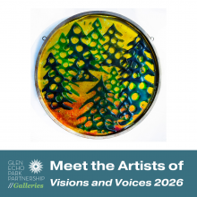 Fused glass artwork