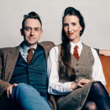 Headshot of Alex Vernon and Sarah Olmsted Thomas