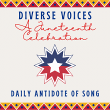 Diverse Voices: A Juneteenth Celebration graphic