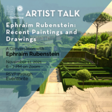 Ephraim Rubenstein artist talk